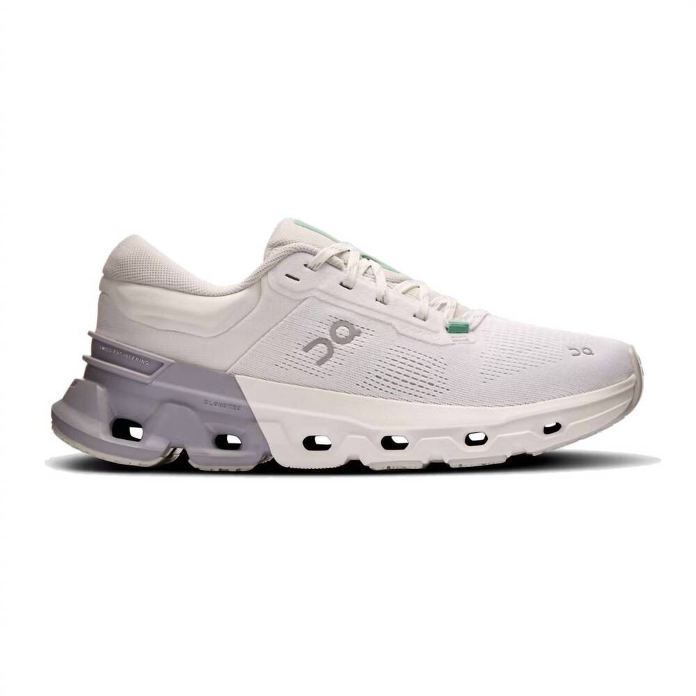 NEW ON SWISS PERFORMANCE women's cloudflyer 5 running shoe in white/lilac